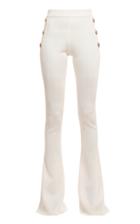 Moda Operandi Balmain High-waist Knit Flared Pants