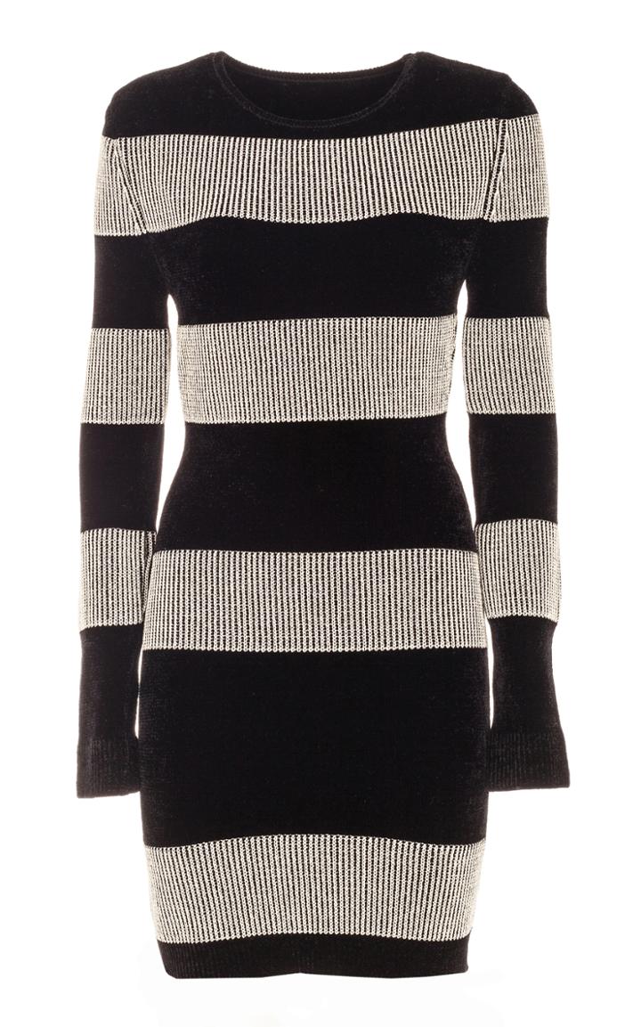 Genny Striped Knit Dress