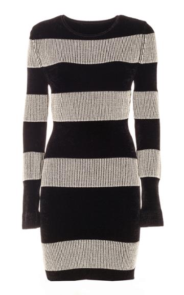Genny Striped Knit Dress