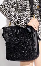 Moda Operandi Valentino Valentino Garavani Atelier Rose Flower Leather Hobo Bag