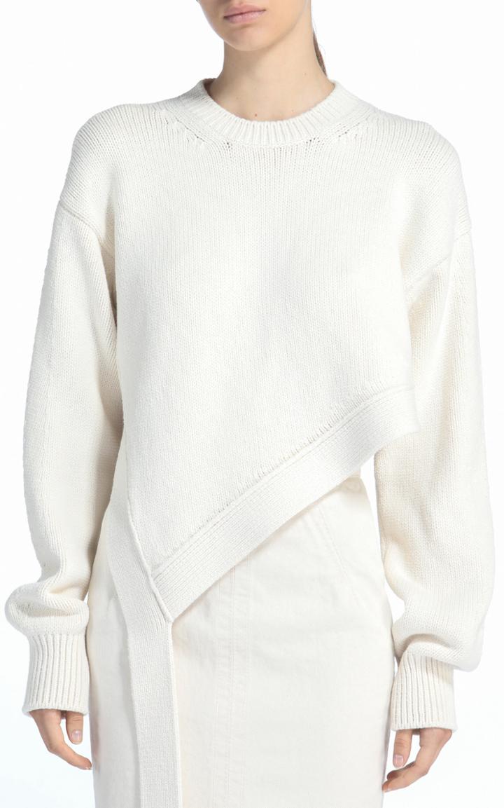 Moda Operandi N21 Asymmetric Cotton Sweater