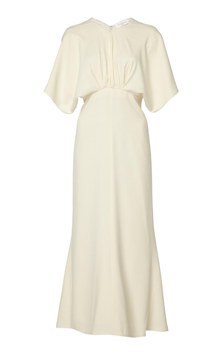 Moda Operandi Victoria Beckham Batwing Short Sleeved Midi Dress Size: 6