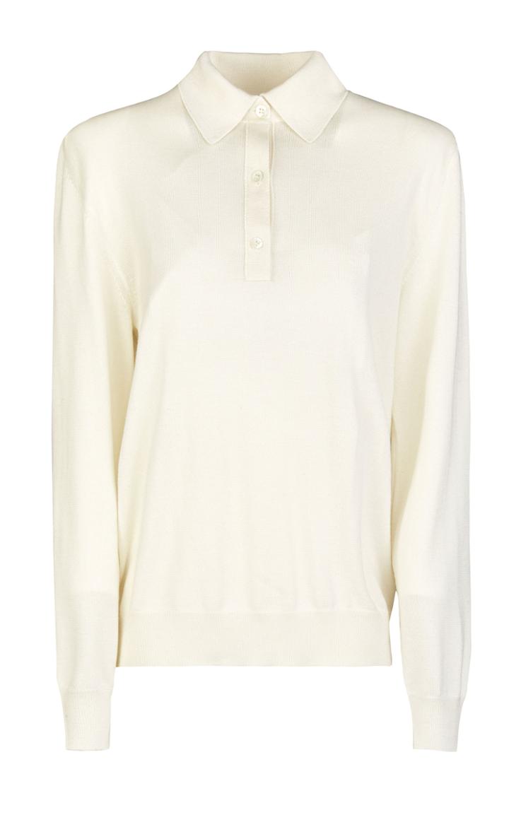Moda Operandi Giuliva Heritage Collection The Cassiope Cashmere-silk Knit Top