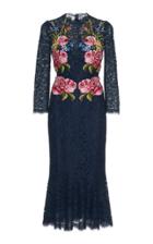 Dolce & Gabbana Embroidered Lace Midi Dress