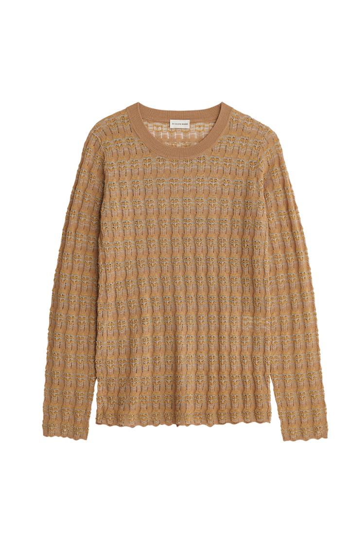 Moda Operandi By Malene Birger Dregea Pointelle-knit Top