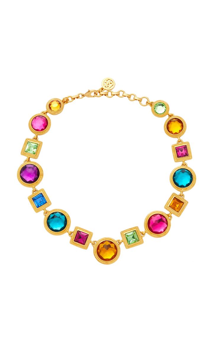 Ben Amun Gold-plated Crystal Necklace