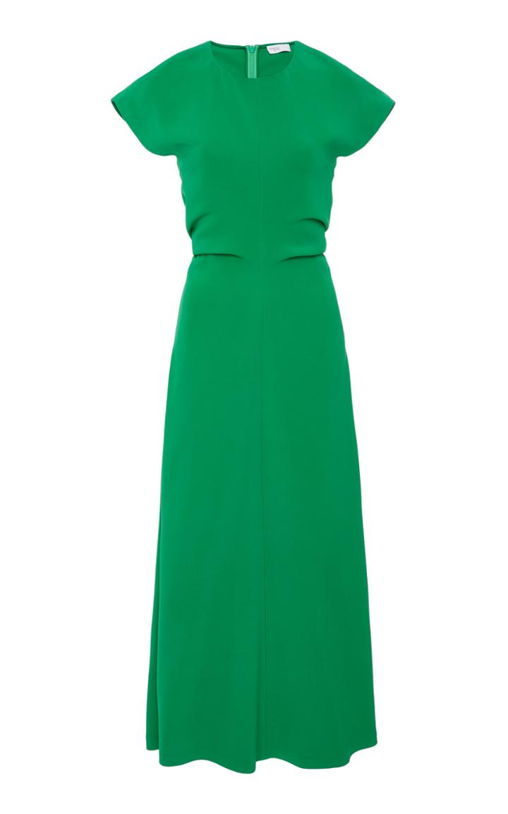 Rosetta Getty Ruched Flare Dress