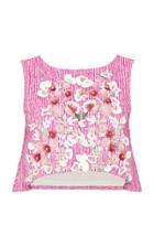 Razan Alazzouni Embellished Sleeveless Crop Top