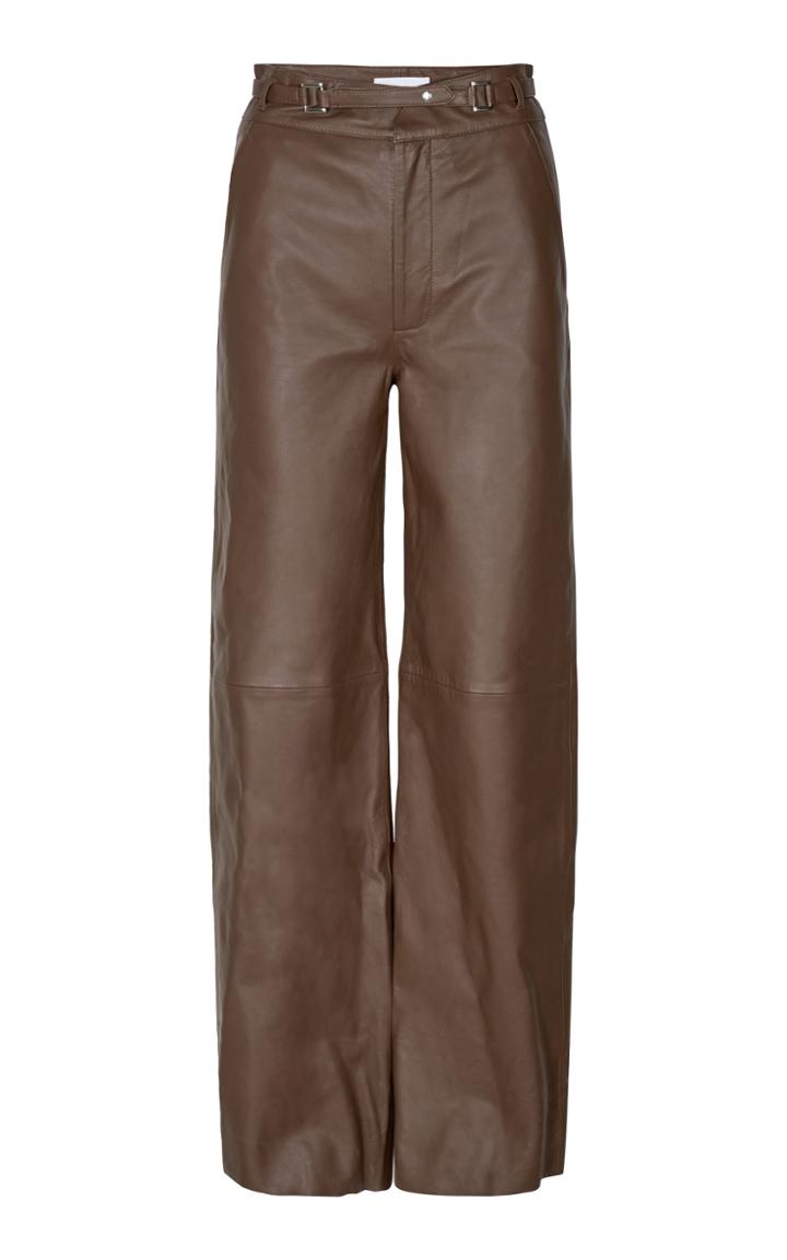 Moda Operandi Remain Bocca Straight-leg Leather Pants