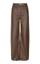 Moda Operandi Remain Bocca Straight-leg Leather Pants