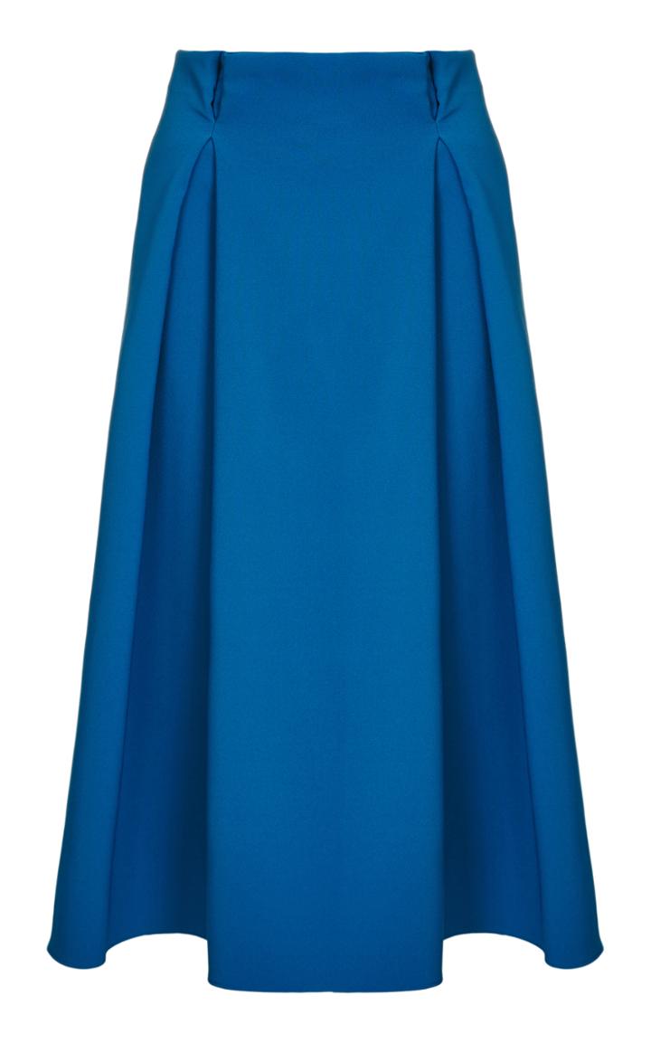 Safiyaa Vincaya A-line Midi Skirt