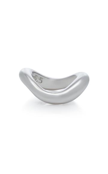 Lisa Corbo Teresa 18k White Gold-plated Ring Size: 6.5