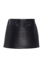 Philosophy Di Lorenzo Serafini Vegan Patent Leather Mini Skirt