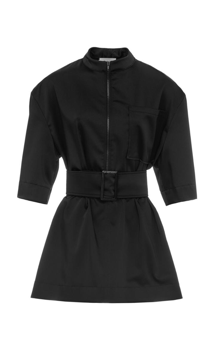 Moda Operandi Studio Cut Belted Neoprene Top Size: S