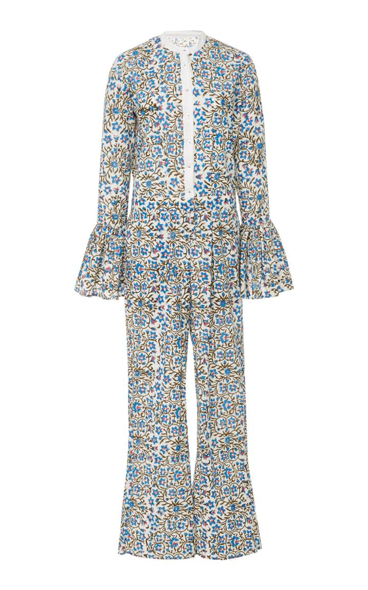 Alix Of Bohemia Birdie Floral Print Jumpsuit