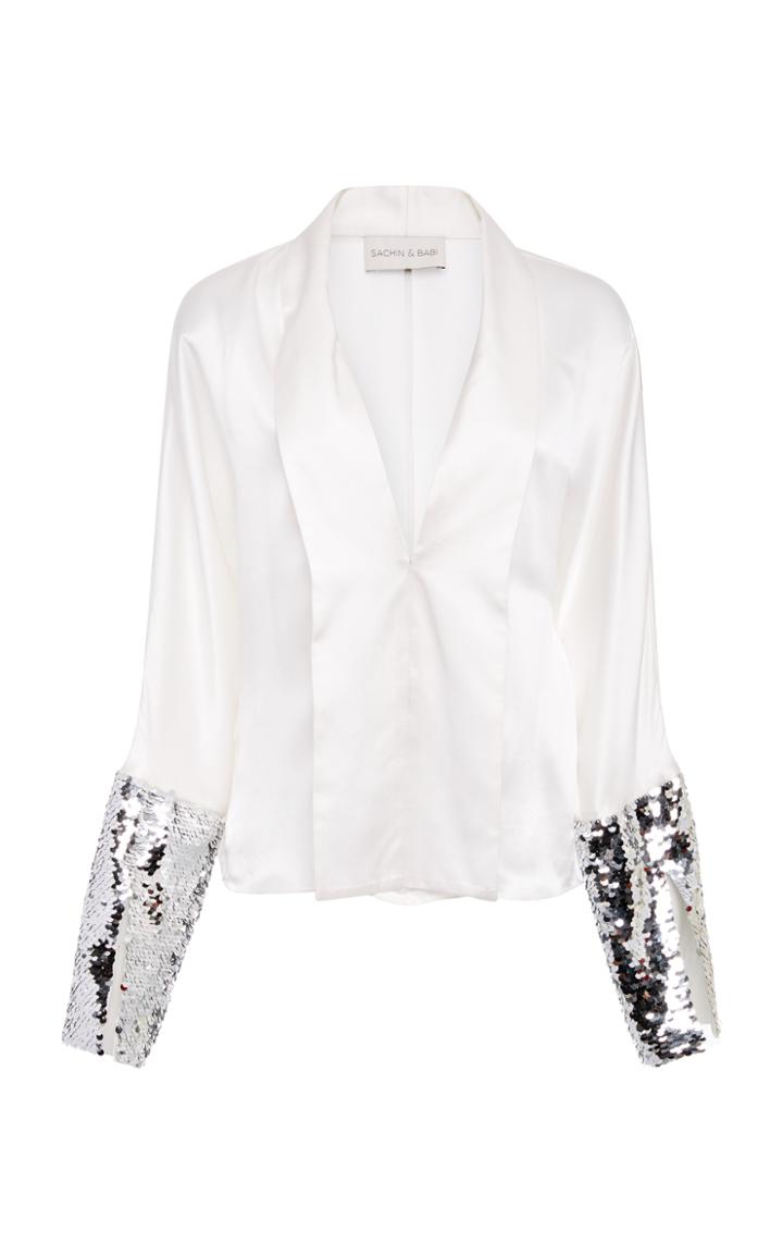 Sachin & Babi Valens Sequin Embellished Top