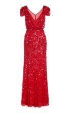 Moda Operandi Jenny Packham Arielle Paillette-embellished Chiffon Gown