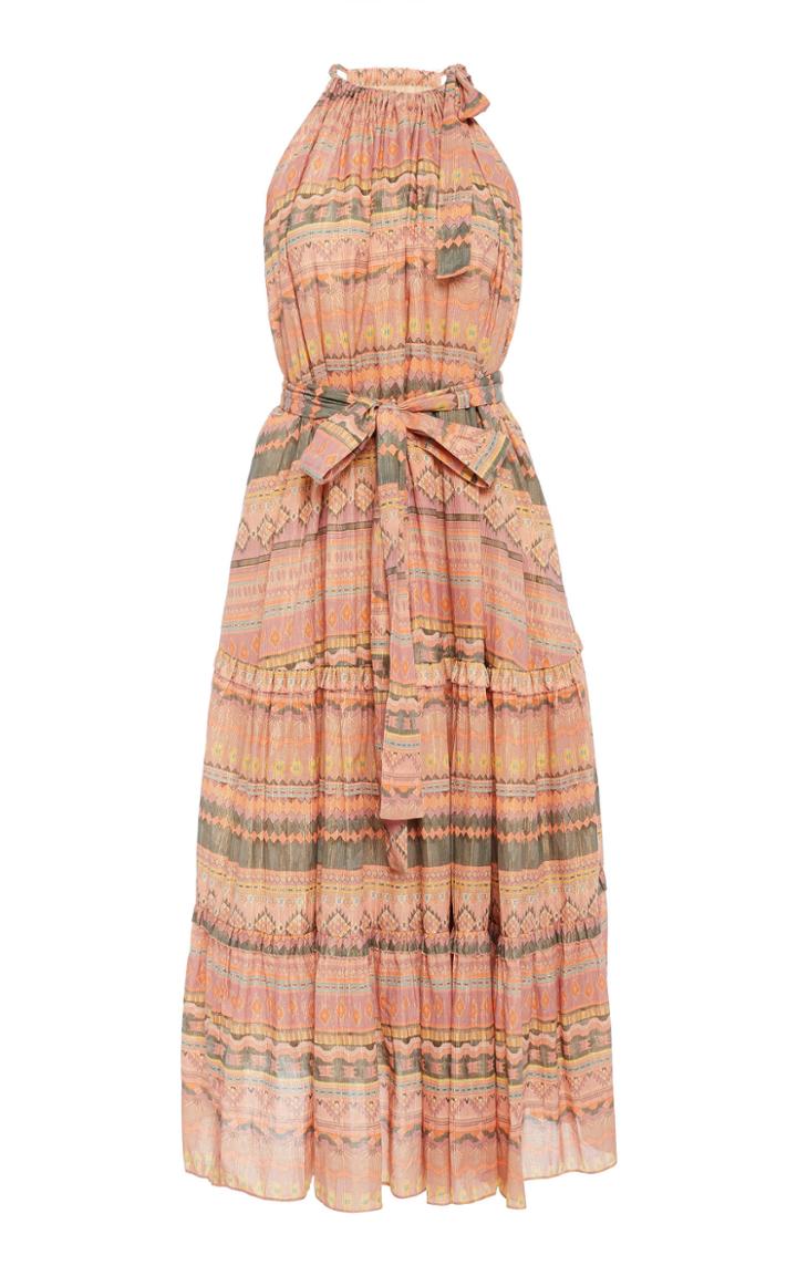 Moda Operandi Chufy Piura Pleated Cotton-blend Dress Size: S