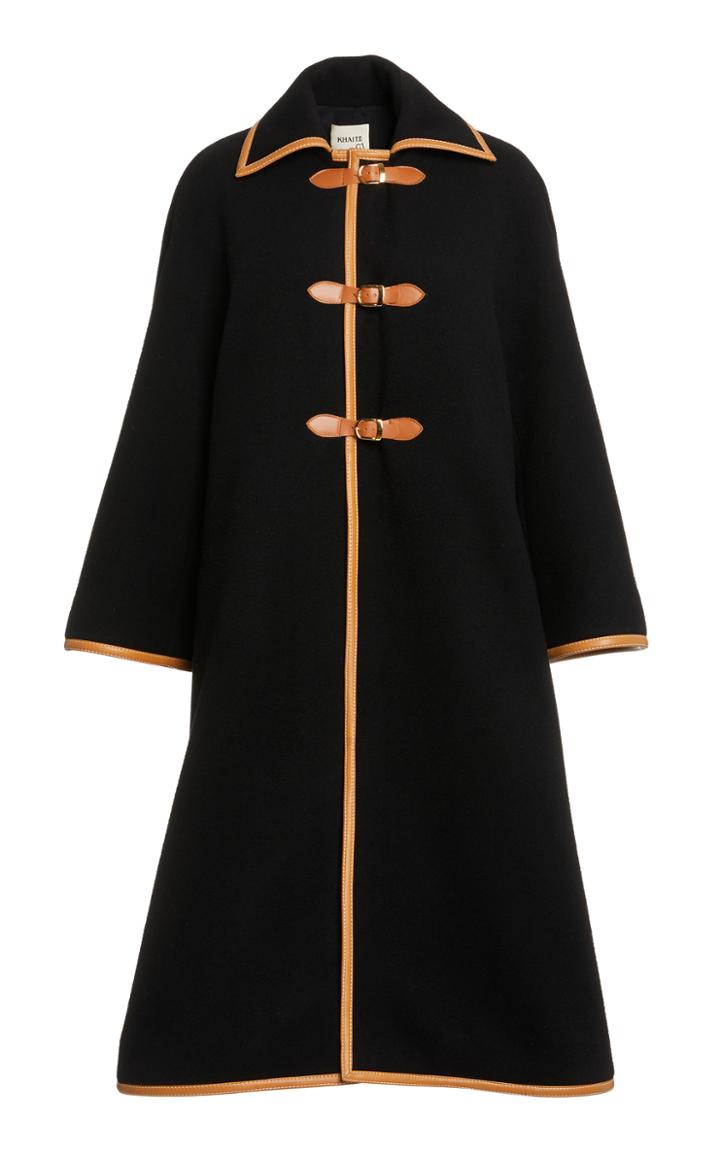 Moda Operandi Khaite Daisy Two-tone Cashmere Coat