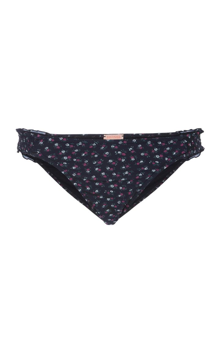 Salinas Isa Smocked Side Bikini Bottom