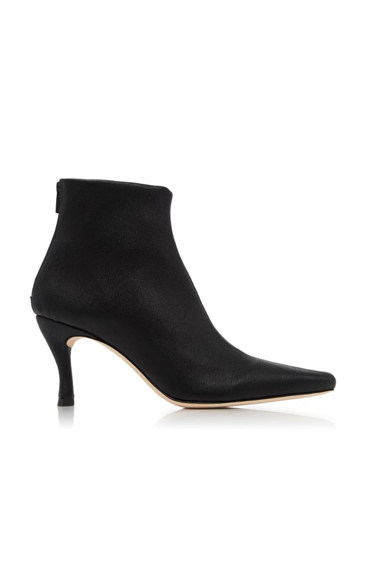 By Far Stevie Leather Ankle Boots Size: 35