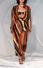 Moda Operandi Christopher Esber Asymmetric Striped Silk Shirt Dress
