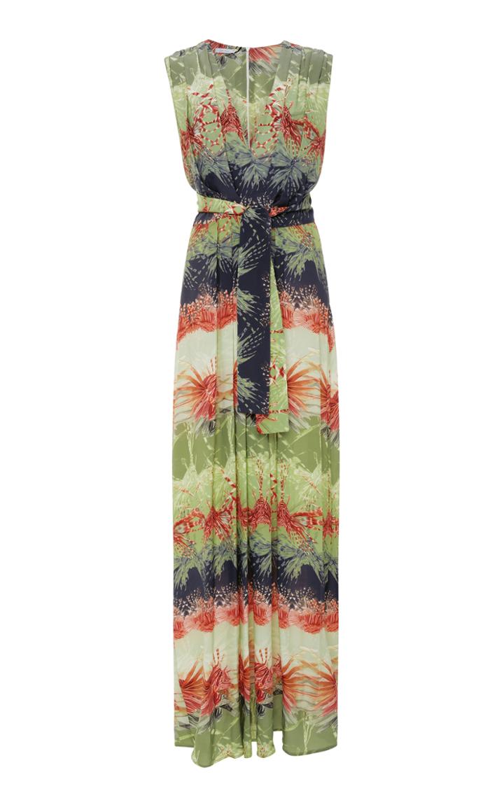 Lenny Niemeyer Silk Pleat Dress
