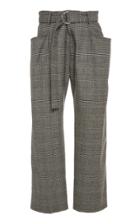 Proenza Schouler High-waist Wool Flannel Pants