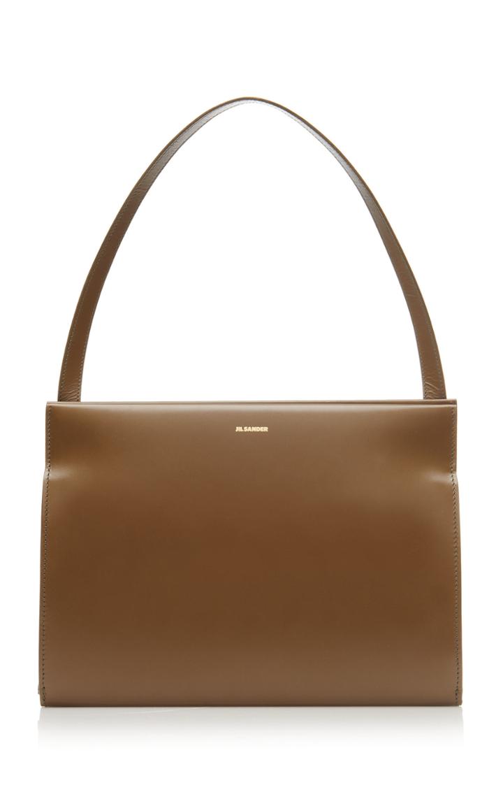 Moda Operandi Jil Sander Journal Leather Shoulder Bag
