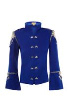 Nadya Shah Lydia Cobalt Wool Jacket