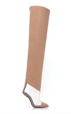 Balmain Lana Pvc Cutout Boots