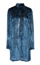 J. Mendel Long Sleeve Dress