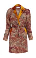 Moda Operandi Raisa Vanessa Belt Jacquard Coat