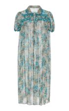 Anna Sui Nightingale Cotton And Silk Cover-up