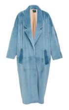 Alena Akhmadullina Mink Fur Long Coat