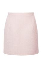 Moda Operandi Alessandra Rich Sequined Wool-blend Mini Skirt