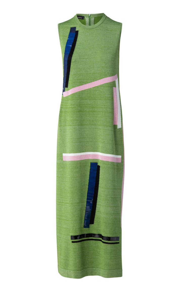 Moda Operandi Akris Embellished Jacquard-knit Dress