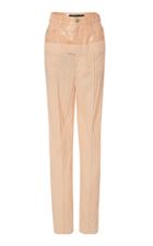Sally Lapointe Layered Lightweight Nylon Straight-leg Pants