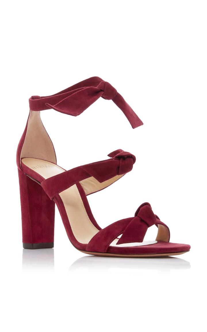 Alexandre Birman Lolita Suede Sandals
