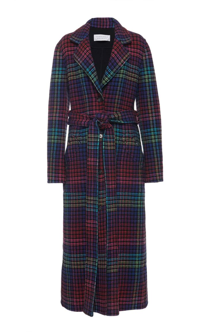 Gabriela Hearst William Tweed Reversible Cashmere Coat