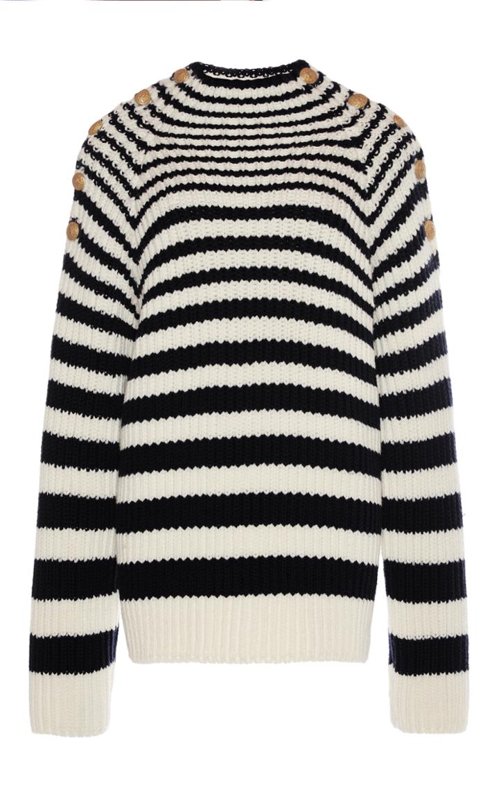 Alberta Ferretti Striped Sweater