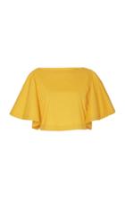 Moda Operandi Johanna Ortiz Summer Haze Short Sleeve Crop Top Size: S