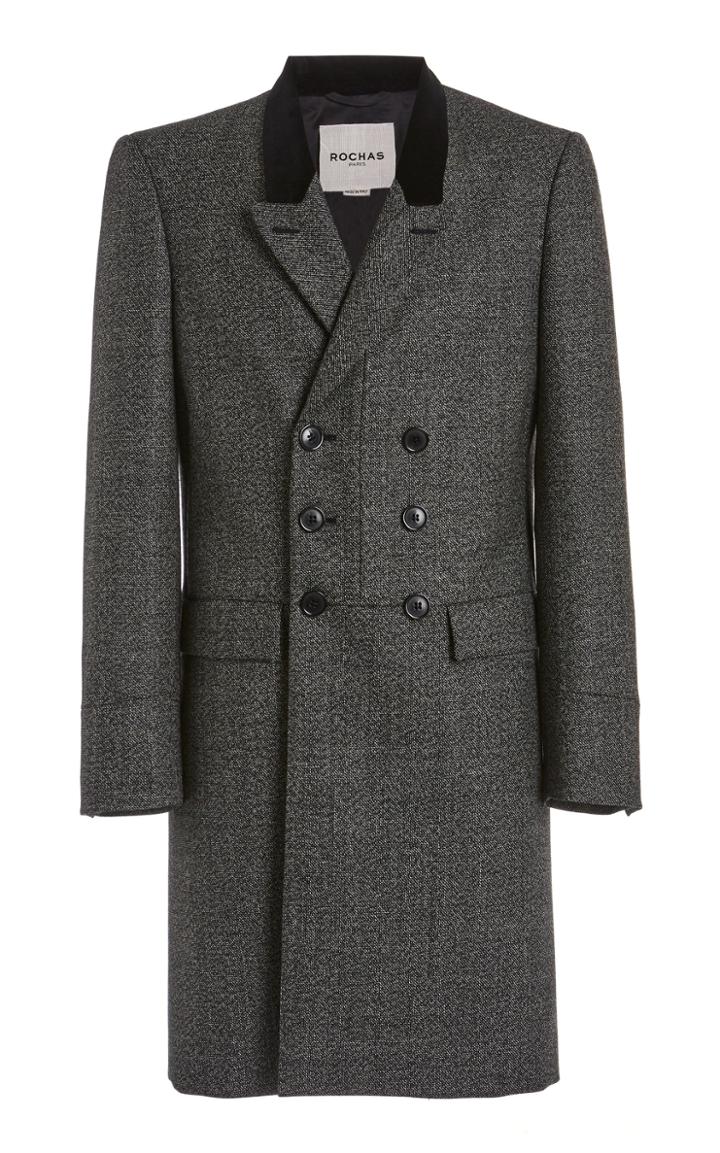 Moda Operandi Rochas Double Breasted Coat
