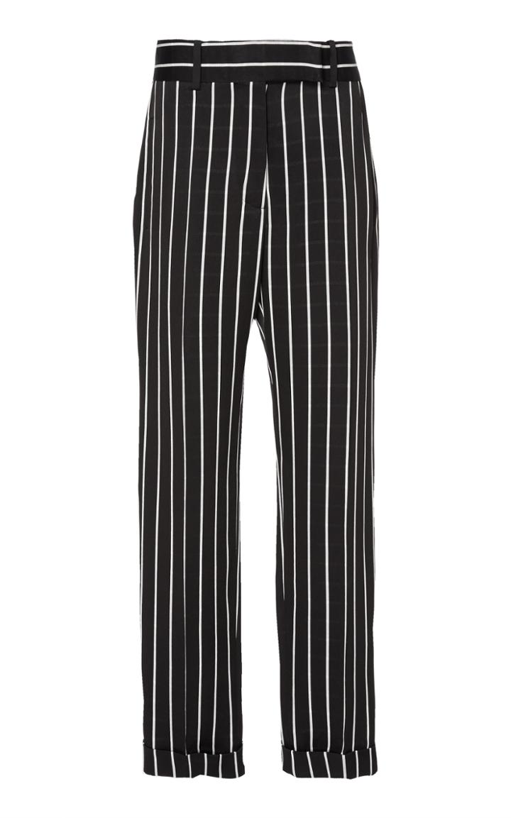 Haider Ackermann Striped Straight Leg Pant