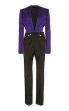 Moda Operandi Haider Ackermann Cutout V-neck Silk Jumpsuit Size: 36