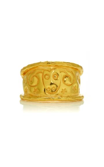 Jean Mahie 22k Yellow Gold Taurus Ring