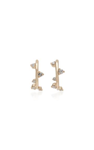 Sophie Ratner Scatter Mini 14k Gold Hoop Earrings