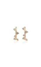 Sophie Ratner Scatter Mini 14k Gold Hoop Earrings