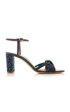 Malone Souliers Tara Crystal-embellished Leather Sandals