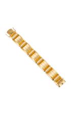 Fred Leighton One-of-a-kind Retro 18k Yellow Gold Bracelet